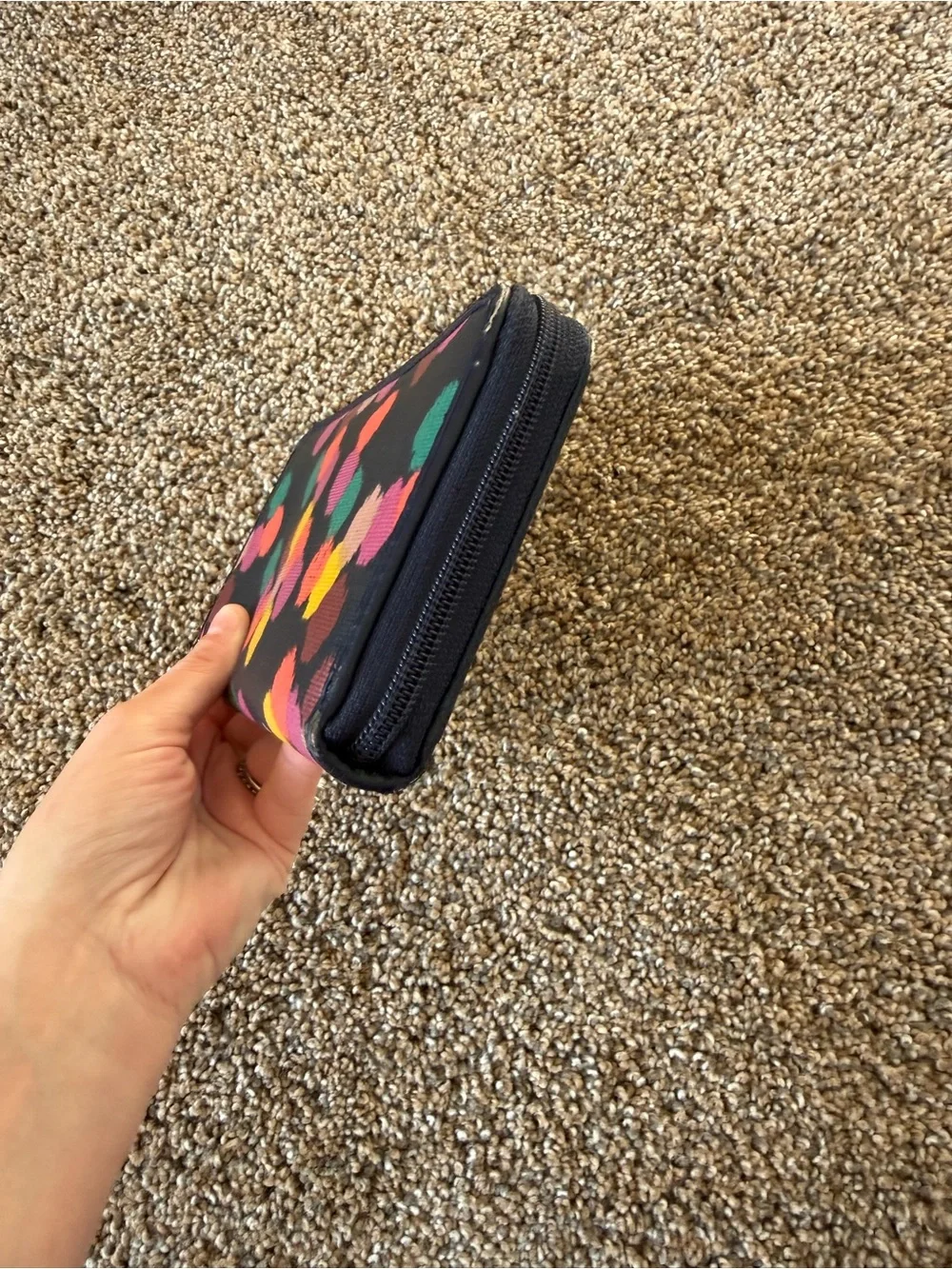 FOSSIL Colorful Polka Dots Large Wallet